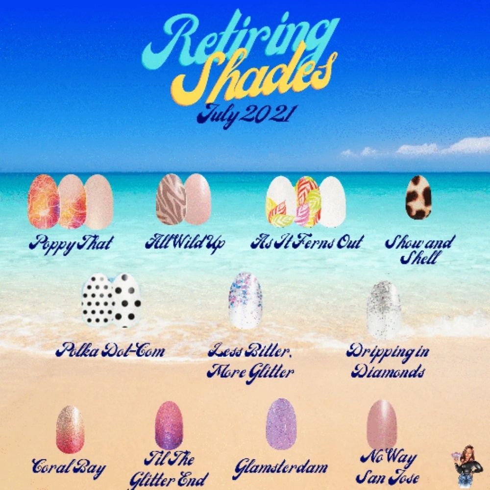 Color Streets retiring sets